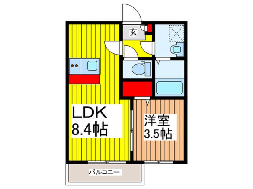 間取図 仮）サン・エスポワール