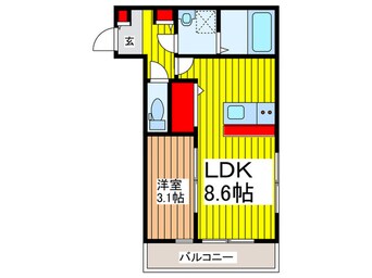 間取図 仮）サン・エスポワール