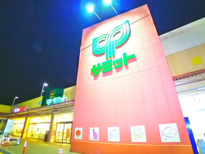 サミット(スーパー)まで257m セレーノⅡ