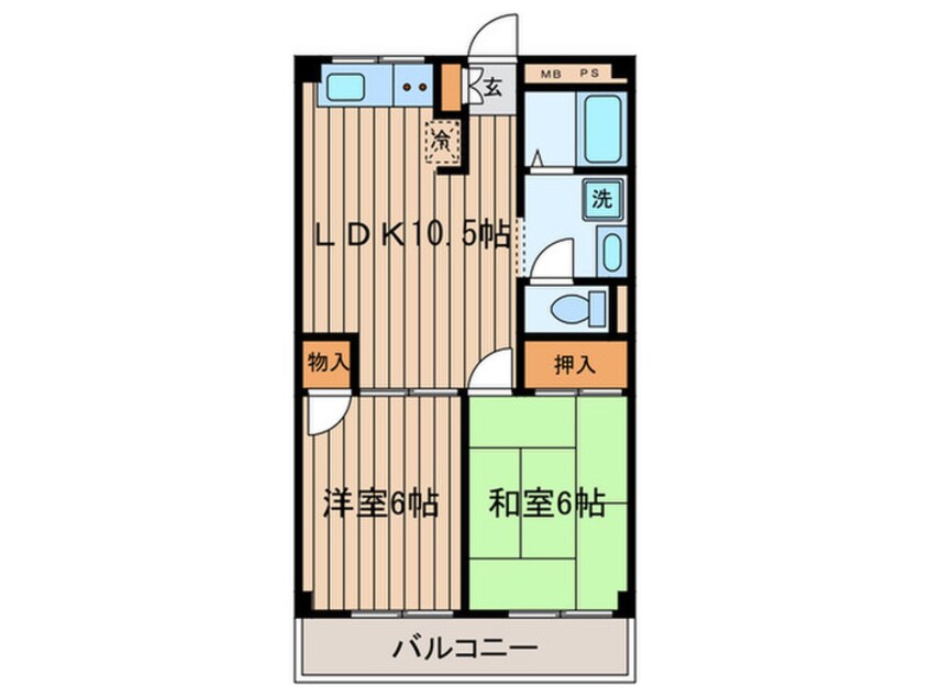 間取図 フォレスト・ア－リア