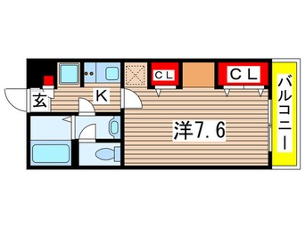 間取図 リブリ・ルームス弁天3－Ⅳ