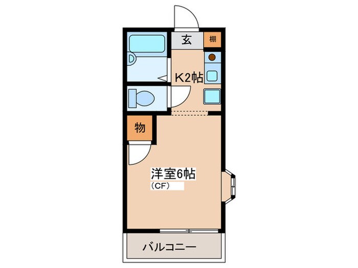 間取り図 ノバビュ－元町