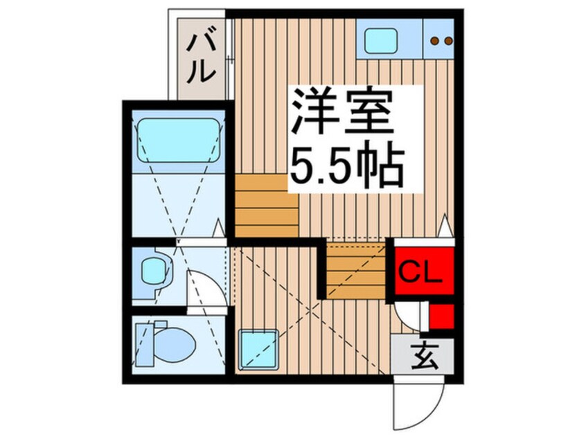 間取図 グリシーヌ岩槻本町