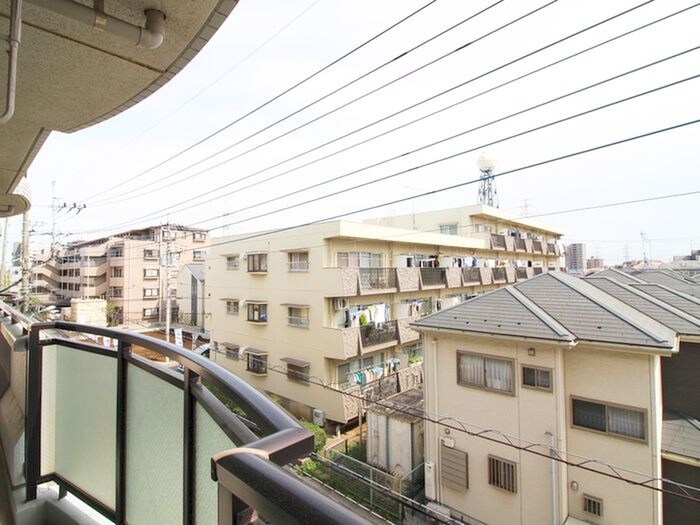 室内からの展望 ひかりﾊｲﾂ