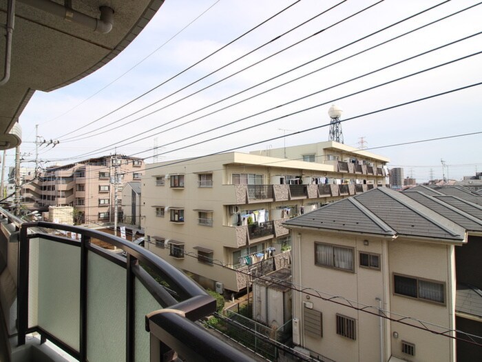 室内からの展望 ひかりﾊｲﾂ