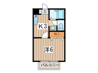 間取図 ジュネスミノ－ル