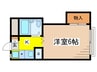 ハイムプレリュ－ド 1Kの間取り