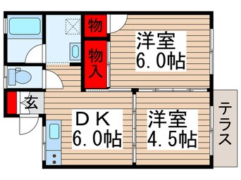 間取図 大森ハイツ