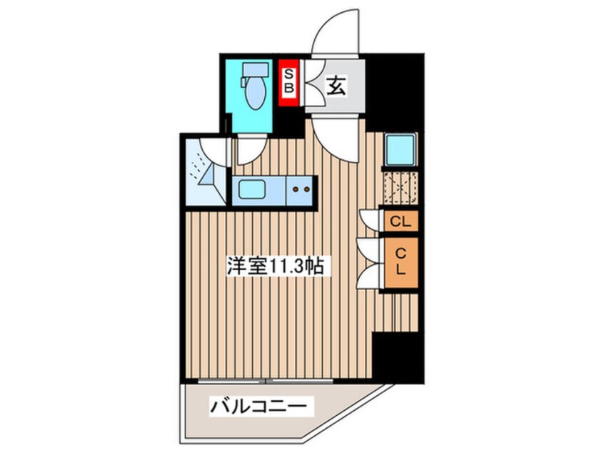 間取図 ザ・パークハビオ亀戸