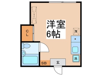 間取図 ヴィラ下北沢C棟