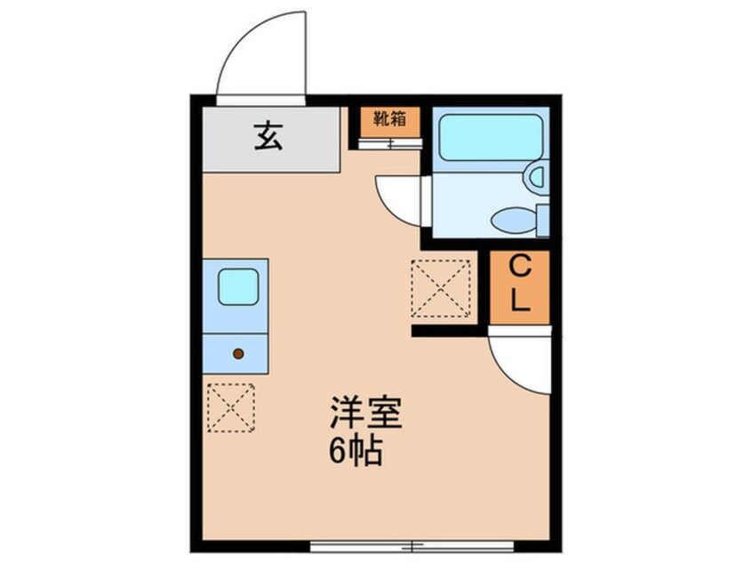 間取図 ヴィラ下北沢C棟