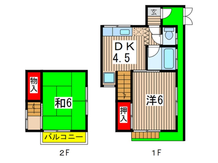 間取図 稲丘ハウス