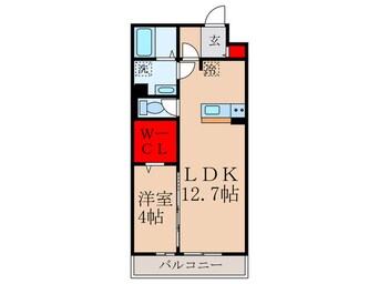 間取図 トレビナ保谷