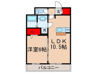 間取図 トレビナ保谷