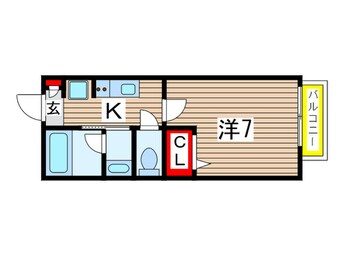 間取図 シャルム桜木