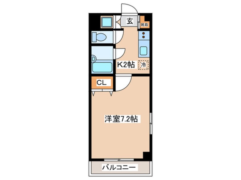 間取図 メイプル武蔵野