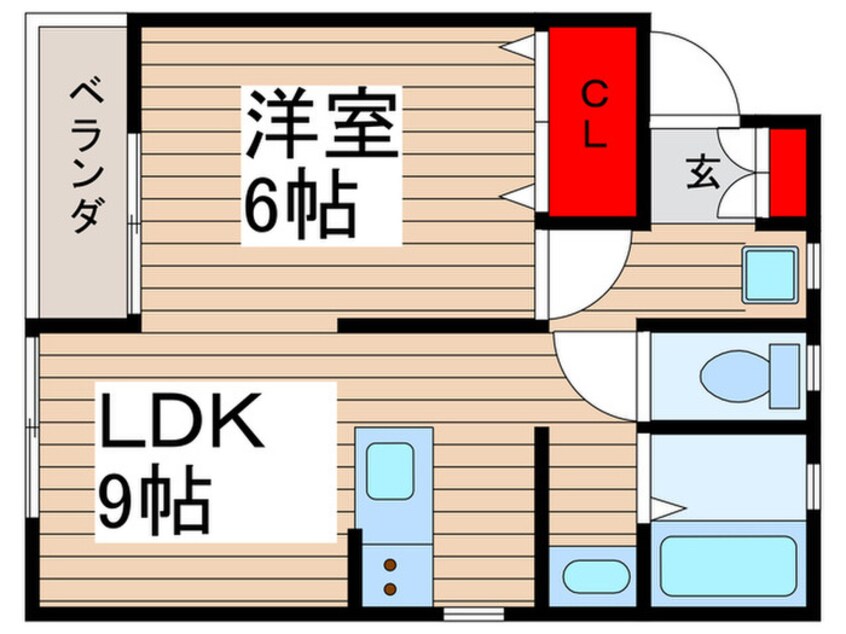 間取図 ハイツプレイン