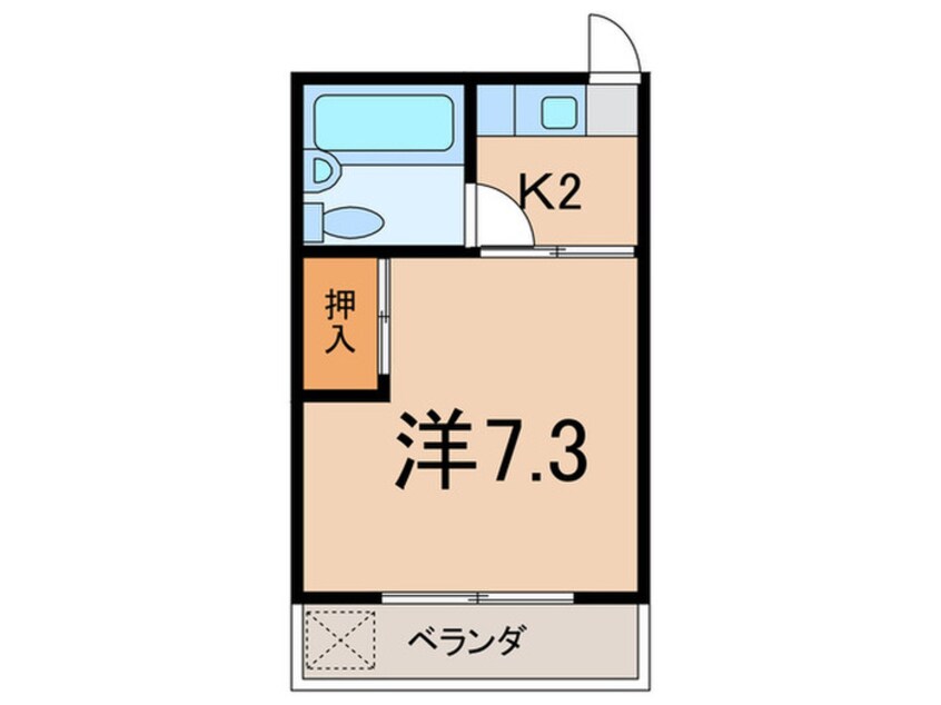 間取図 ロマンハイツ