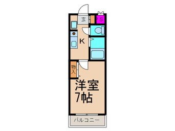 間取図 グランテール５