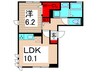 アリエッタ 1LDKの間取り