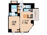 ＰａｒｋＬＵＸＥ本郷(201) 1LDKの間取り