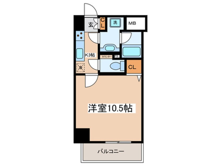 間取図 RASIS大山‐山手通り(1101)