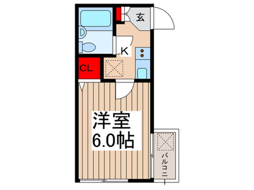 間取図 プレステージ原町