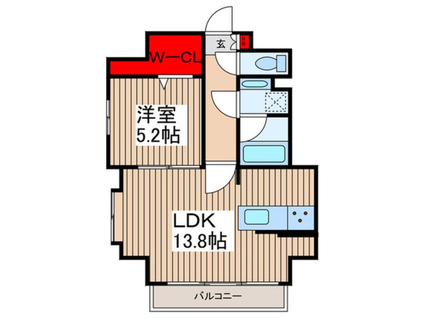 間取図 クレストソシア