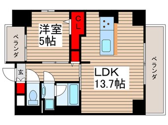 間取図 クレストソシア