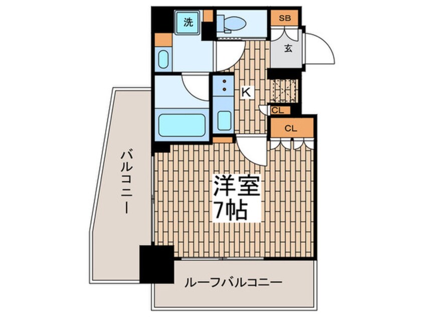 間取図 ブライズ大森本町