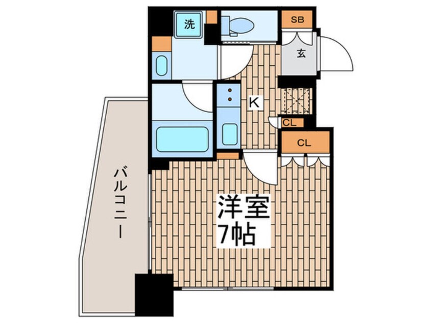 間取図 ブライズ大森本町