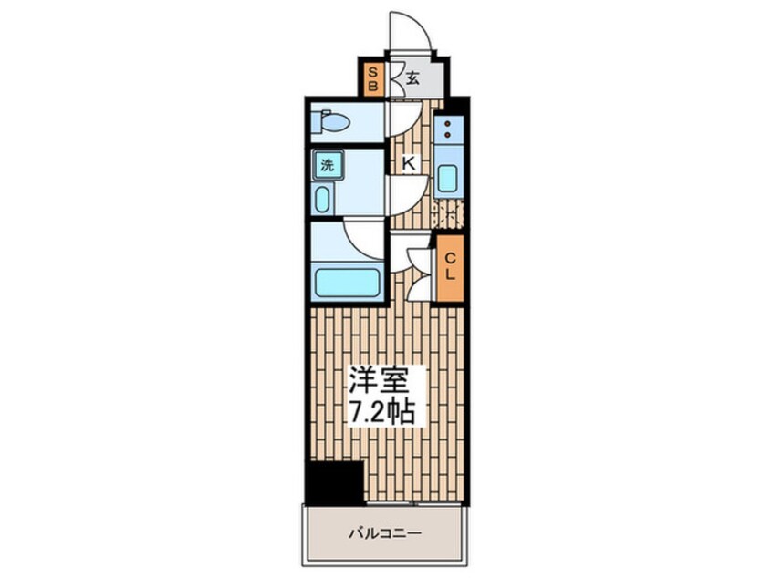 間取図 ブライズ大森本町