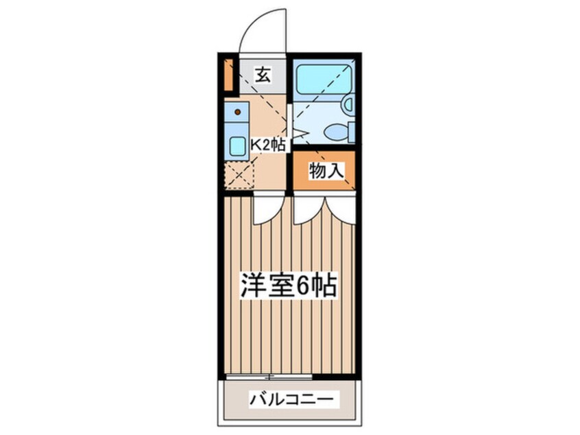 間取図 辻堂ニューエスタ２１