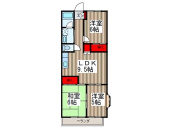 間取図 アイケービル