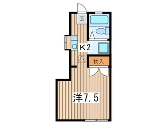 間取図 カントリーライフⅠ