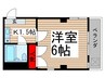 ＮＴＨ狭山 1Kの間取り