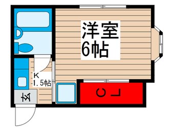 間取図 サンフィ－ルドマンション