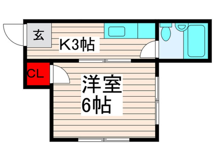 間取図 サンフィ－ルドマンション