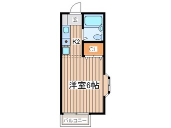 間取図 ティアラ湘南辻堂