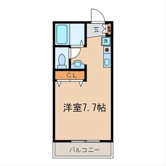 間取図 エスポワール小俣