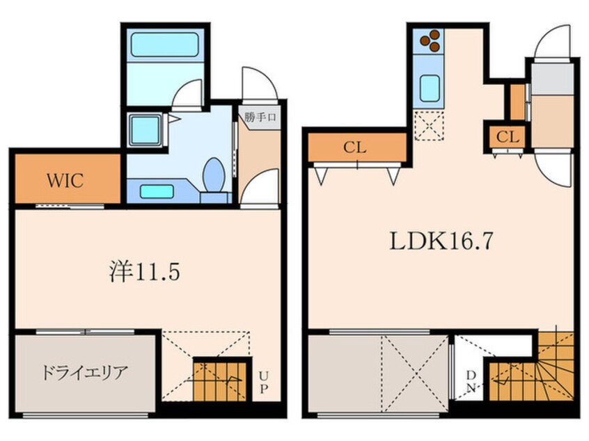 間取図 ミリアレジデンス乃木坂