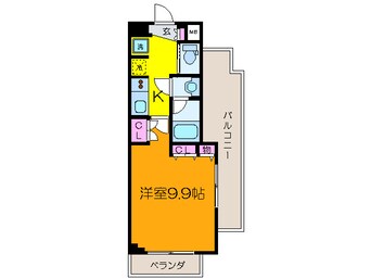 間取図 グラントゥル－ス小竹向原(402)