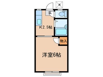 間取図 コ－ポ欅