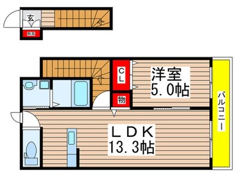 間取図 プライマル　ヴィエナ