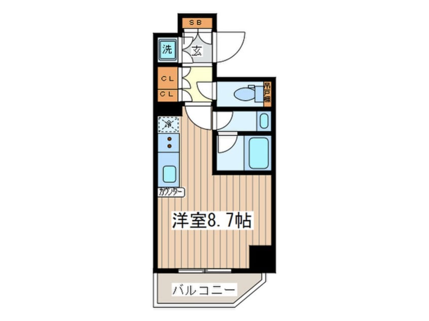 間取図 高円寺KYテラス
