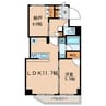高円寺KYテラス 1LDK+Sの間取り