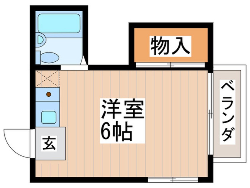 間取図 ピアザ西国分寺