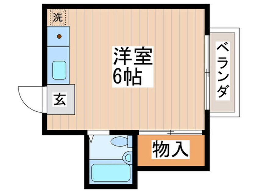 間取図 ピアザ西国分寺