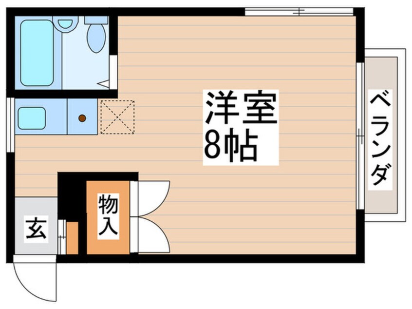 間取図 ピアザ西国分寺