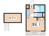 アピア相武台 1Rの間取り